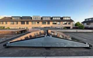 zonnepanelen op dak tuinhuis